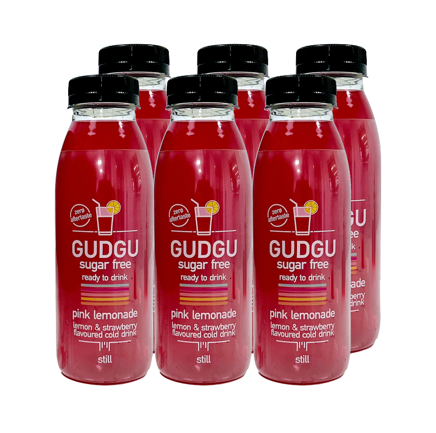 6-Pack 350ml Sugar Free Pink Lemonade Cold Drink (Still)