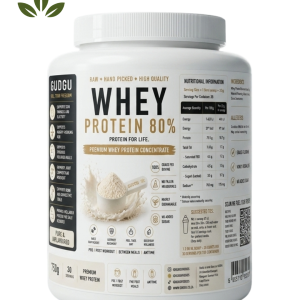 80% Whey Protein 750g (One Month's Supply)