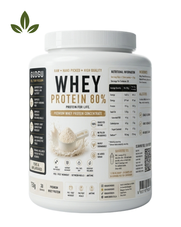 80% Whey Protein 750g